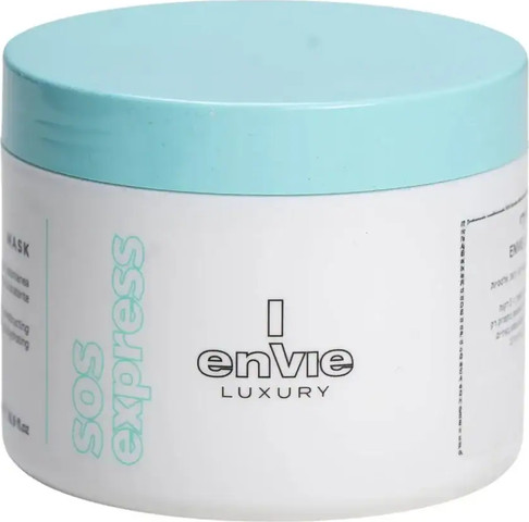 מסכת שיער Envie Luxury SOS Express לשיער יבש ופגום – טיפול אינטנסיבי 500 מ"ל