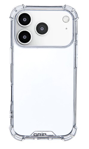 כיסוי Grip Guard שקוף ומחוזק לאייפון 17 פרו מקס