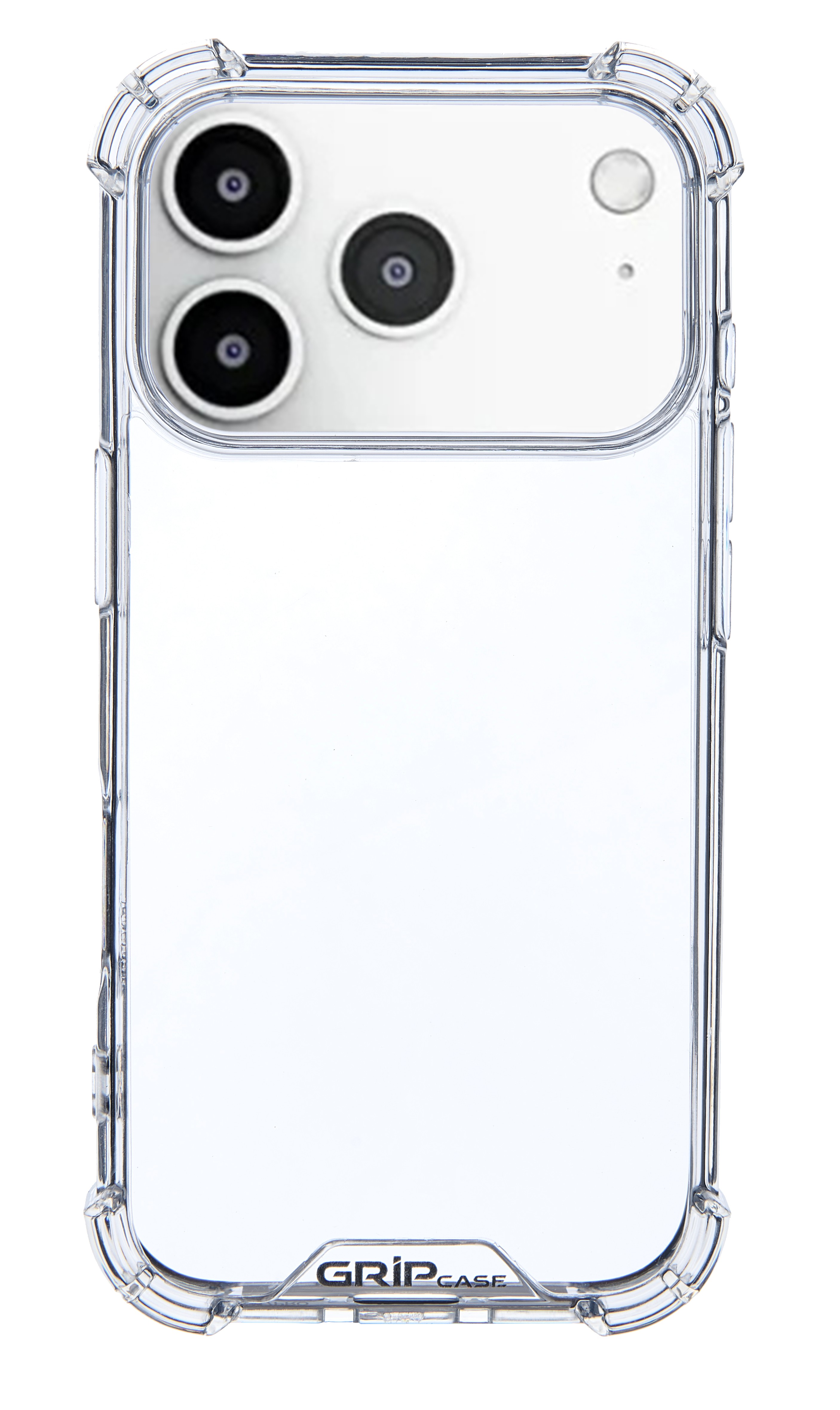 כיסוי שקוף Grip Guard לאייפון 17 פרו עם פינות מחוזקות
