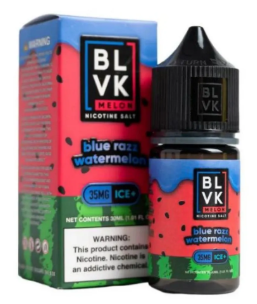 BLVK 2% WATERMELON BLUE RAZZ 30 ML | בי.אל.וי.קיי אבטיח פטל כחול 2% 30 מיל