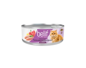 BELIF שימור בליף עוף וטונה ברוטב 80 גרם