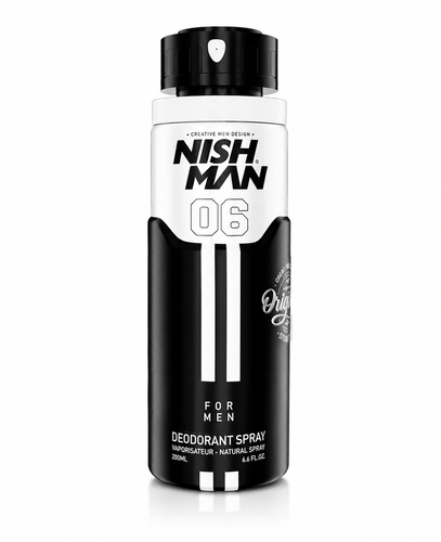 דאודורנט ספריי NISH MAN 06 לגבר – 200 מ