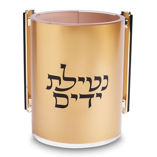 נטלה שקופה איכותית עם אותיות מובלטות בעיצוב ייחודי