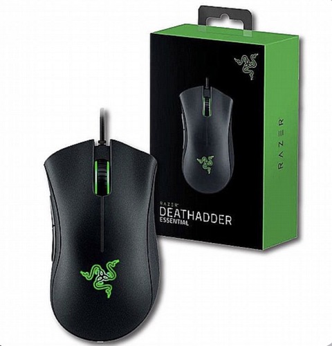 Razer DeathAdder Essential Ergonomic Wired Gaming Mouse | עכבר גיימינג חוטי Razer DeathAdder Essential