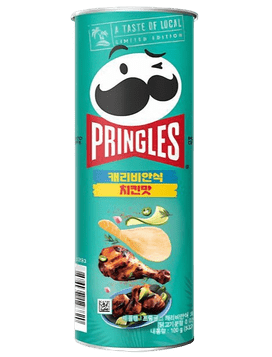 PRINGLES - חטיף על בסיס תפוח אדמה בטעם עוף מתובל 100 גרם