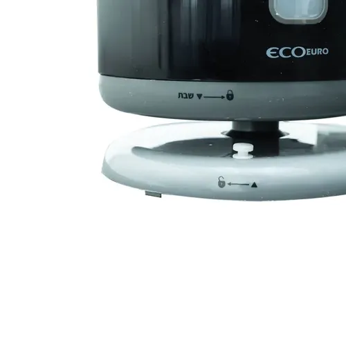 ‏קומקום חשמלי לשבת Eco Euro HYK-1738SH ‏2 ‏ליטר - צבע שחור