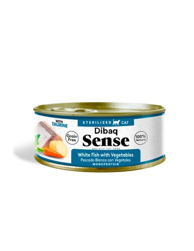 שימורים לחתולים דג לבן וירקות
