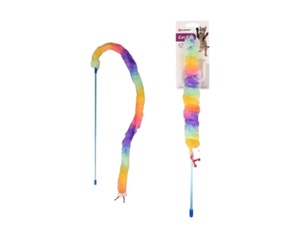 FLAMINGO פלמינגו חכה עם זחל צבעוני לחתול