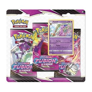 מארז שלישיית בוסטרים פוקימון Fusion Strike – Pokémon TCG Triple Booster Pack