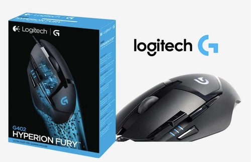 Logitech G402 Hyperion Fury FPS Gaming Mouse – עכבר גיימינג מקצועי Ultra-Fast FPS