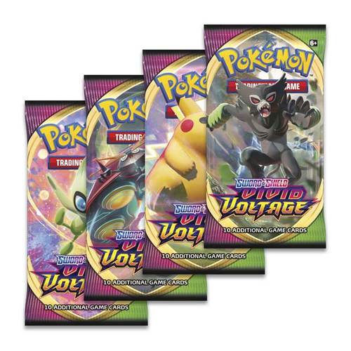 בוסטר פוקימון Vivid Voltage – Pokémon TCG Sword & Shield Vivid Voltage Booster Pack