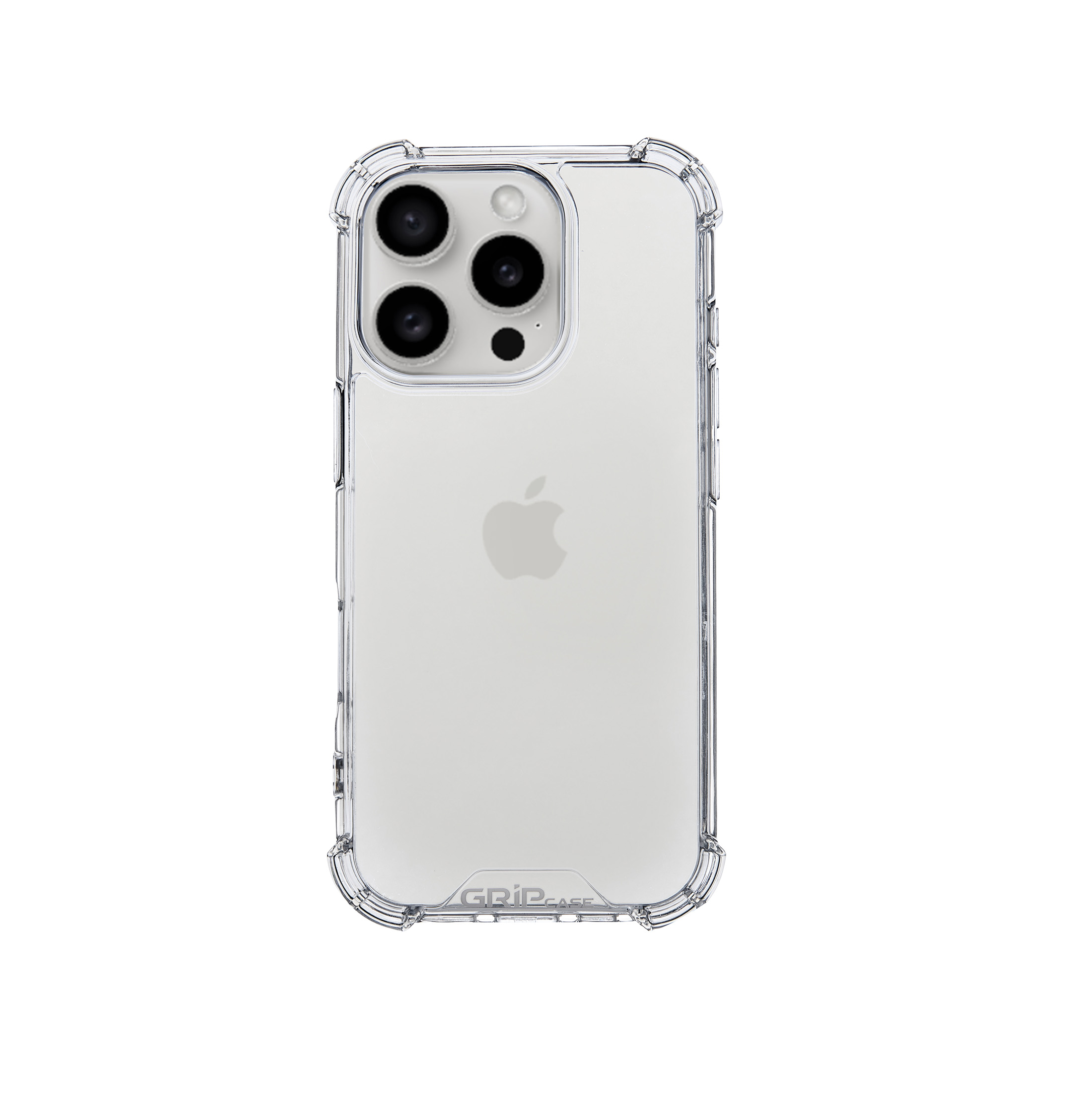 כיסוי שקוף Grip Guard לאייפון 15 פרו מקס עם פינות מחוזקות