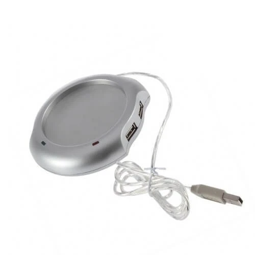 שומר טמפרטורת כוס קפה/תה כולל מפצל USB ל 4 מכשירים