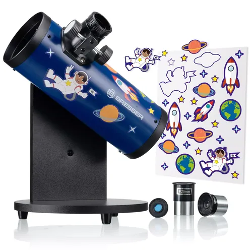טלסקופ לילדים - Bresser Junior 76/300 Smart 