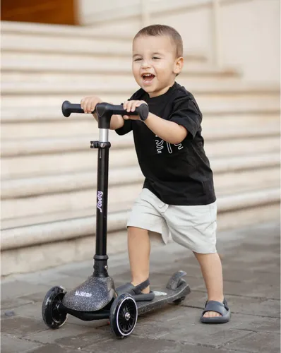קורקינט SCOOTY - שחור גליטר
