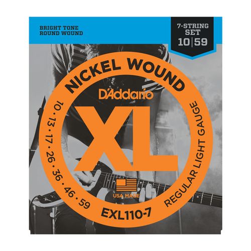 D'Addario EXL110 7 Strings