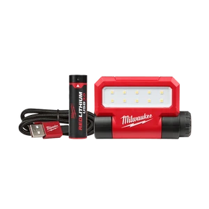 פנס LED "שאקל" מתקפל נטען V12 550 לומיניס 3A USB L4 FFL-301