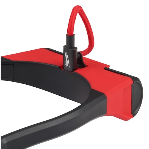 פנס צוואר LED מתכוונן נטען 400 לומינס V12 L4NL400- 1X3AH USB