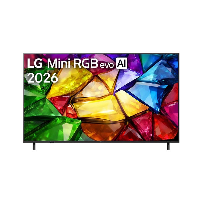 טלוויזיה "65 חכמה LG Mini RGB evo AI ברזולוציית 4K דגם: 65MRGB85B6C