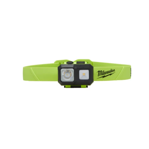 פנס ראש בטיחותי צהוב 310 לומינס V12 LED סוללת ISHL - AAA