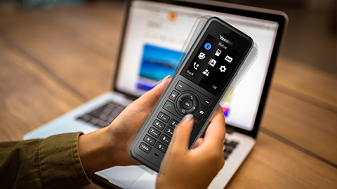טלפון אלחוטי Yealink W77P DECT Phone