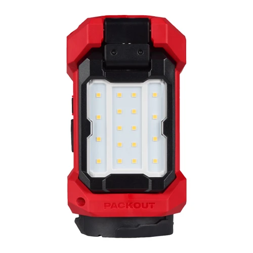 גוף פנס LED תאורת הצפה מגנתי ראש מתכוונן 1,200 לומינס תואם PACKOUT נטען M12 ALIP 12V