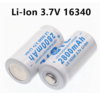 זוג סוללות 16340 נטענuת CR123A 2800MAH