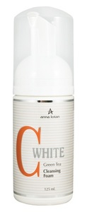 אנה לוטן קצף ניקוי תה ירוק ANNA LOTAN C WHITE GREEN TEA CLEANSING FOAM