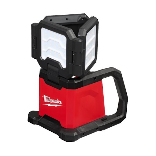 גוף פנסי LED שלושה ראשים מתכוונן נטען עם חיבור לחשמל בקרטון V12 4500 לומינס - M18MDTL-0
