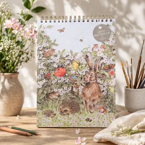 מחברת סקצ׳בוק Nature Sketchbook Hedgerow Wrendale Design