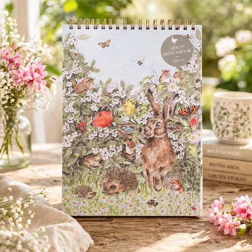מחברת סקצ׳בוק Nature Sketchbook Hedgerow