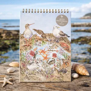 מחברת סקצ׳בוק Nature Sketchbook Seaside Wrendale Design