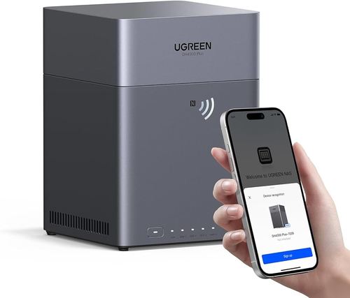 שרת אחסון UGREEN NASync DH4300 Plus
