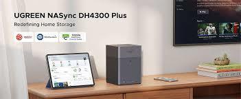 שרת אחסון UGREEN NASync DH4300 Plus