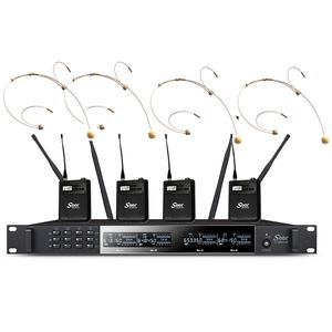 סט 4 מקרופונים מדונה אלחוטיים SEER IU-2071 X4H