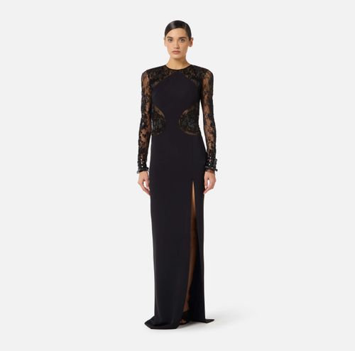 Red Carpet dress with embroideries