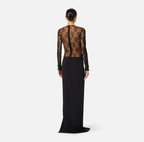 Red Carpet dress with embroideries