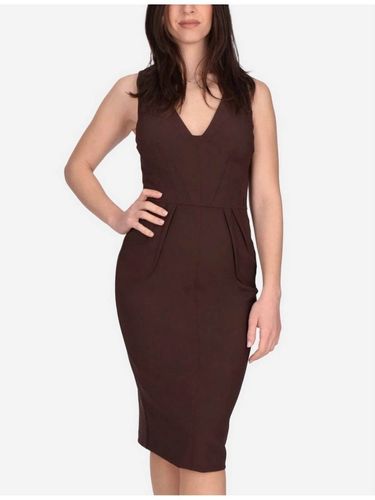 Dress in lightweight crêpe fabric