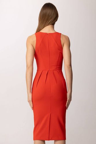 Dress in lightweight crêpe fabric