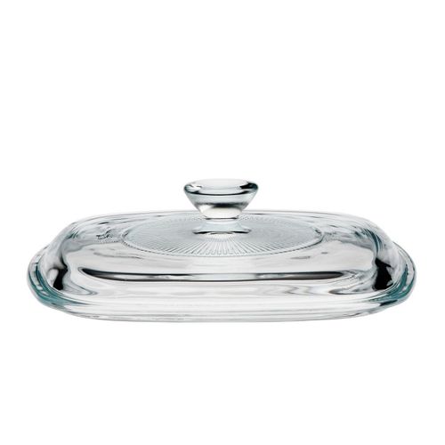 מכסה לסיר זכוכית מרובע 1.5/1 ל' קורנינג | Corning Ware