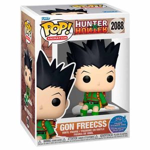 בובת פופ אנימה: האנטר X האנטר - גון פריקס (יושב) - Funko POP! Anime: Hunter X Hunter - Gon Freecss (Shelf Sitter) #2088