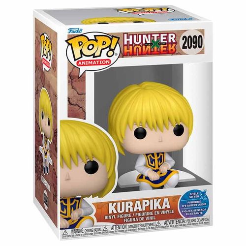 בובת פופ אנימה: האנטר X האנטר - קורפיקה (יושב) - Funko POP! Anime: Hunter X Hunter - Kurapika (Shelf Sitter) #2089