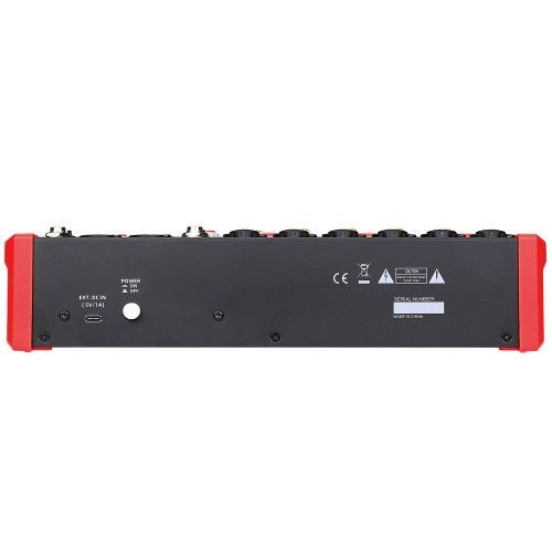 מיקסר אנלוגי ICM A68DSP – 10 ערוצים עם DSP, Bluetooth והקלטה