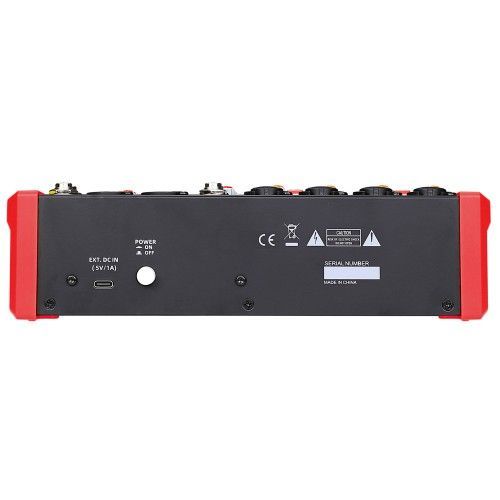 ICM A48DSP – מיקסר אנלוגי 8 ערוצים עם DSP, Bluetooth והקלטה ל-USB