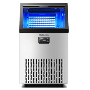 מכונת קרח מקצועית - 50 ק"ג Gold Line גולד ליין Jumbo Size ATL-8043
