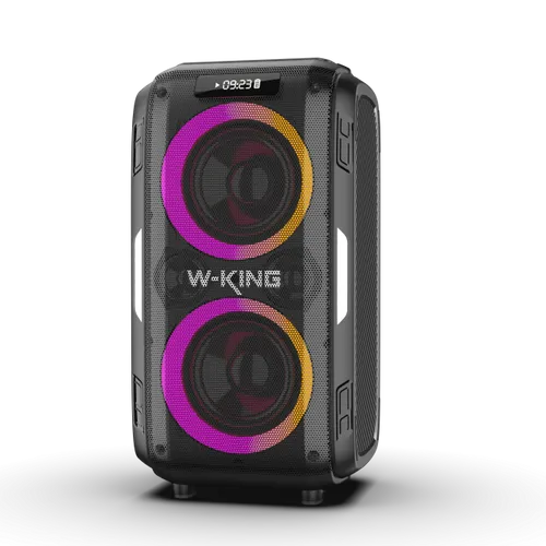 W-KING בידורית + 2 מיקרופונים W-KING T9 PRO 120W
