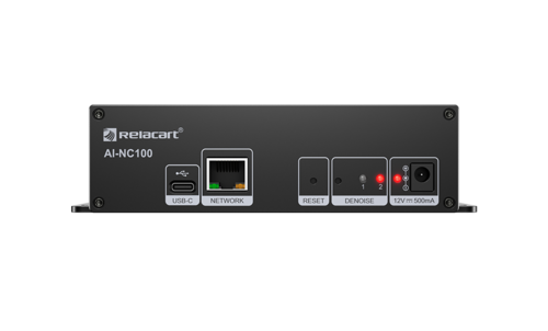 פרוססור DSP מבטל רעשי רקע  RELACART AI-NC100