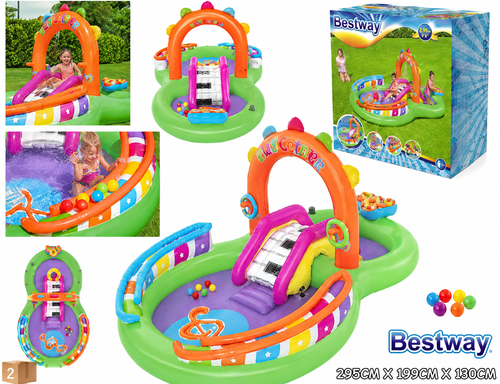 בריכת משחק מתנפחת לילדים Bestway