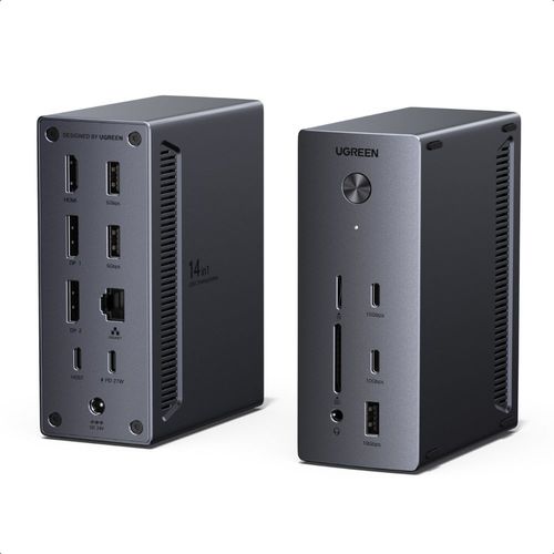 תחנת עגינה UGREEN 240W 14-in-1 Triple Display