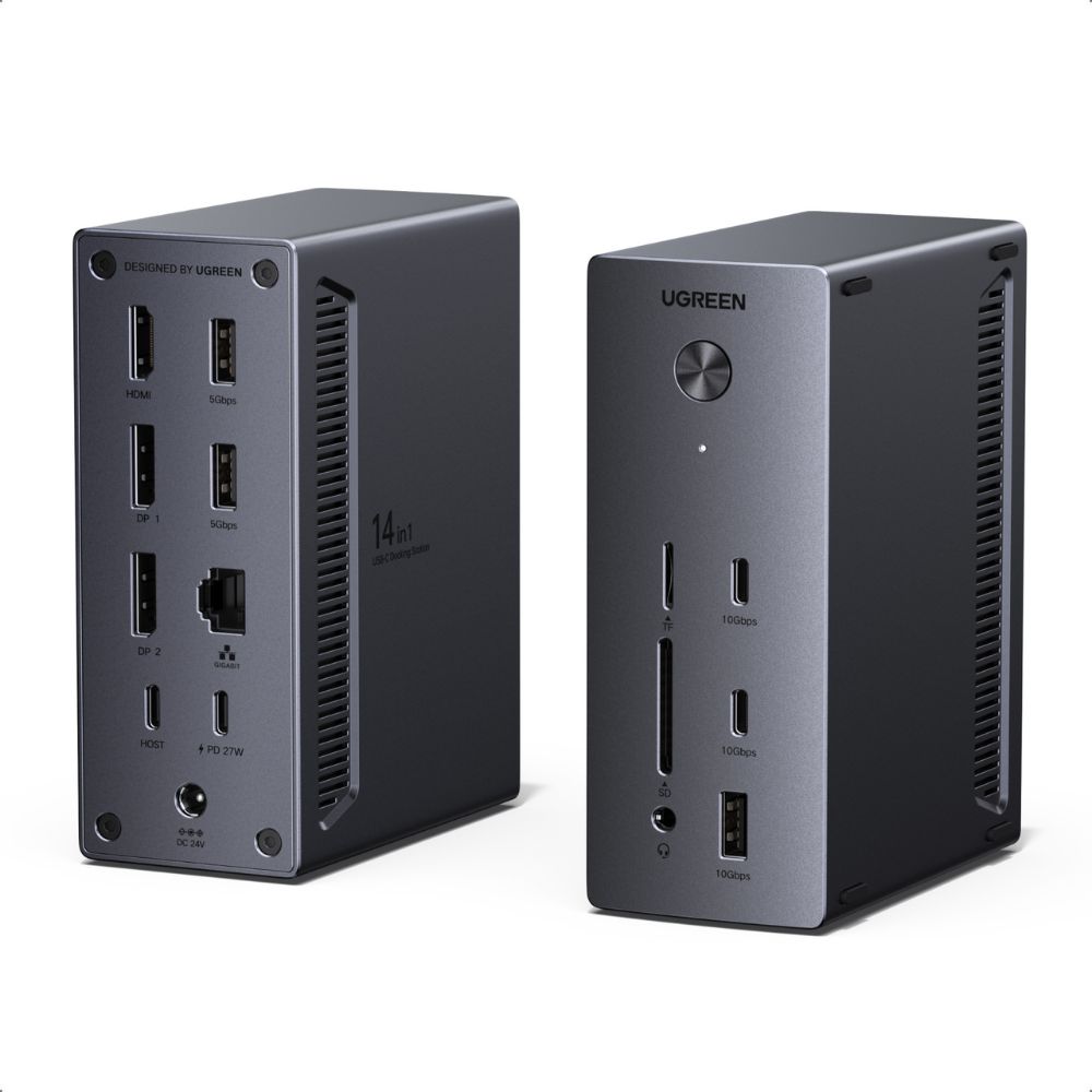 תחנת עגינה UGREEN 240W 14-in-1 Triple Display
